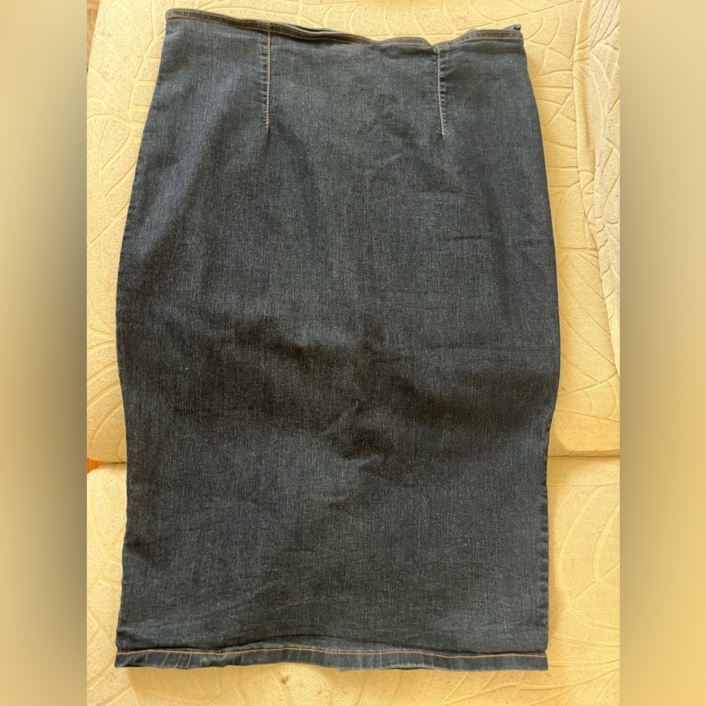 Judy Blue Dark Indigo Pencil Skirt